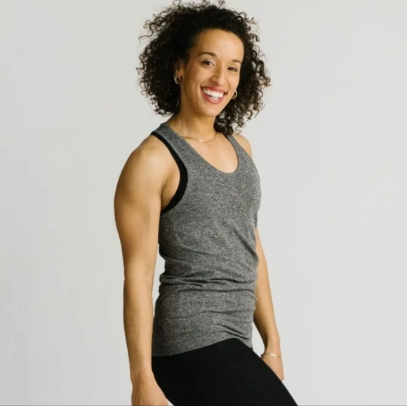 Zyia copper charged tank, fog (gray), medium - Picture 2 of 11